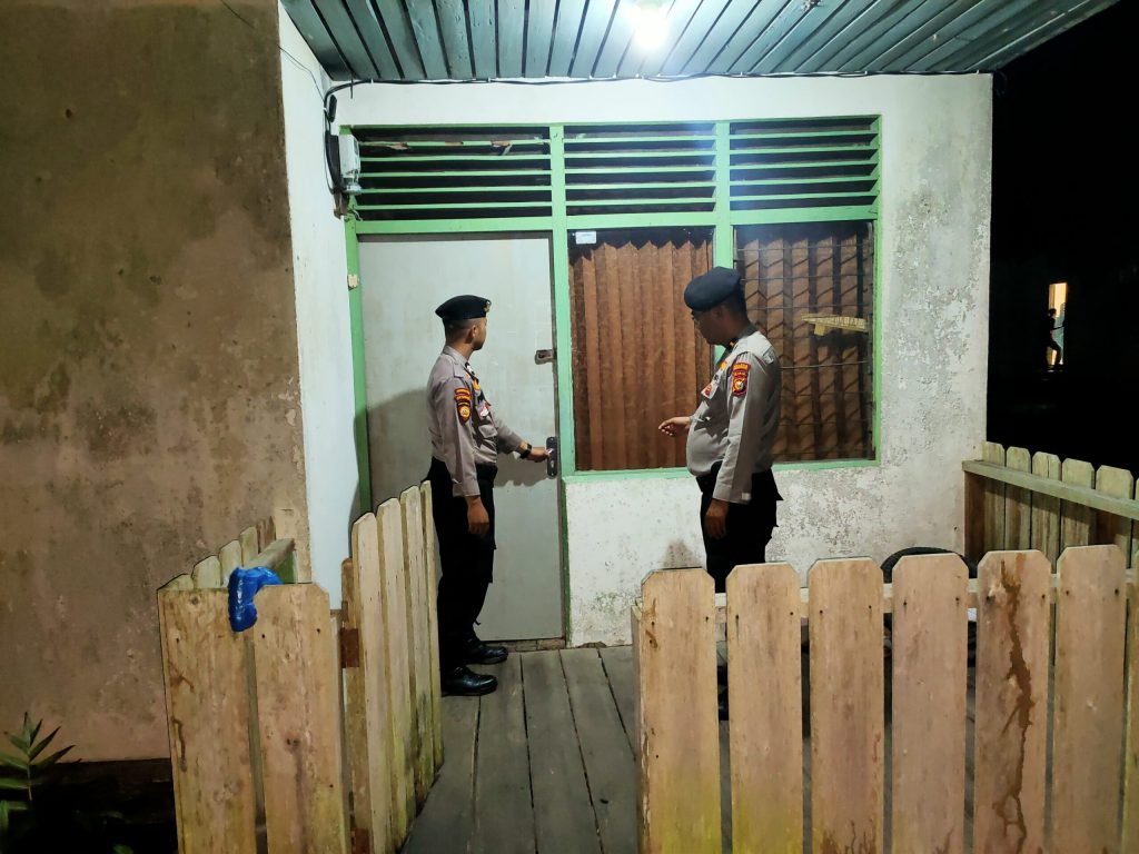 Antisipasi Pencurian, Polsek GAS Intensifkan Patroli Rumah Kosong yang Ditinggal&nbsp;Mudik