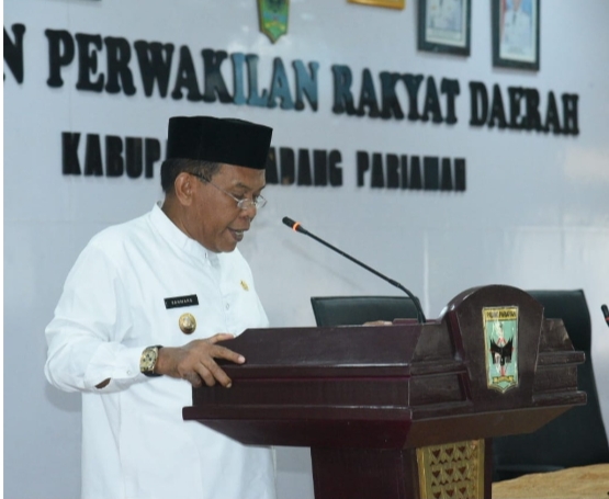 Wabup Rahmang Ajak Legislatif Bergandeng Tangan dan Saling Bahu Membahu untuk Menjadikan Kabupaten Padang Pariaman Unggul Berkelanjutan Religius Sejahtera dan&nbsp;Berbudaya