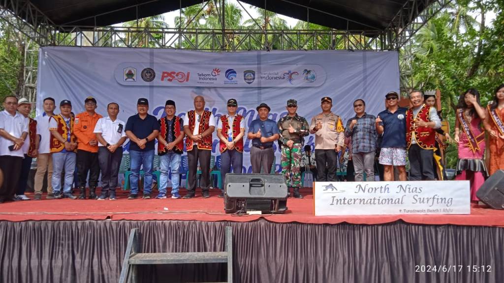 Open Ceremony Nias Utara Internasional Surfing Competition&nbsp;2024