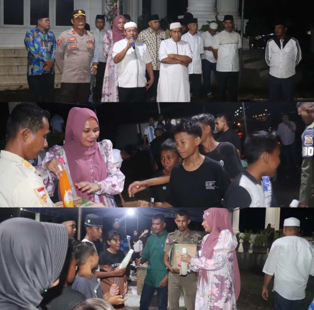 Jelang Lebaran Idul Adha 1445 H/2024 M Bupati Kabupaten Pulau Taliabu Lepaskan Pawai Takbir&nbsp;Keliling